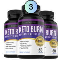 3 Pack Keto Burn Advanced Weight Loss 360 Ketogenix BHB Ketones - $63.00