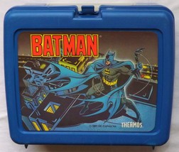 1982 Batman and The Joker Thermos Plastic Blue Lunchbox with Thermos on  eBid United States