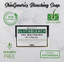 Skin Generics GLUTABLEACH 10x Whitening Face &amp; Body Soap (135g) - $11.99