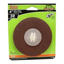 Gator Power 4&quot; Fiber Discs 50 Coarse. 5 discs. - $5.92