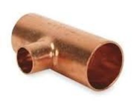 NIBCO C611 1&quot; x 1&quot; x 1/2&quot; Copper C x C x C Tee Fitting - $6.09
