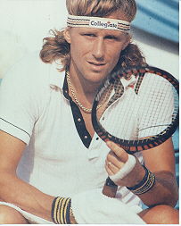 Primary image for Borg Bjorn 8x10 photo Tennis