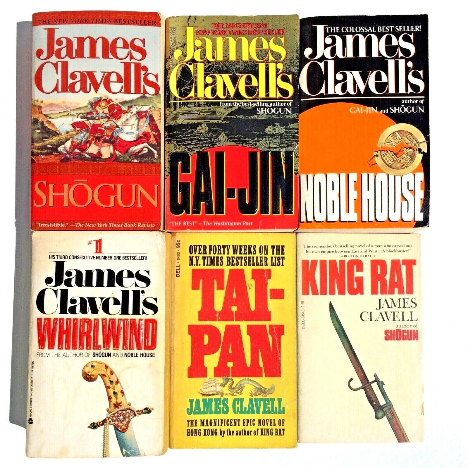 1-6　and　James　Asian　Clavell　similar　The　13　Saga　Lot　items
