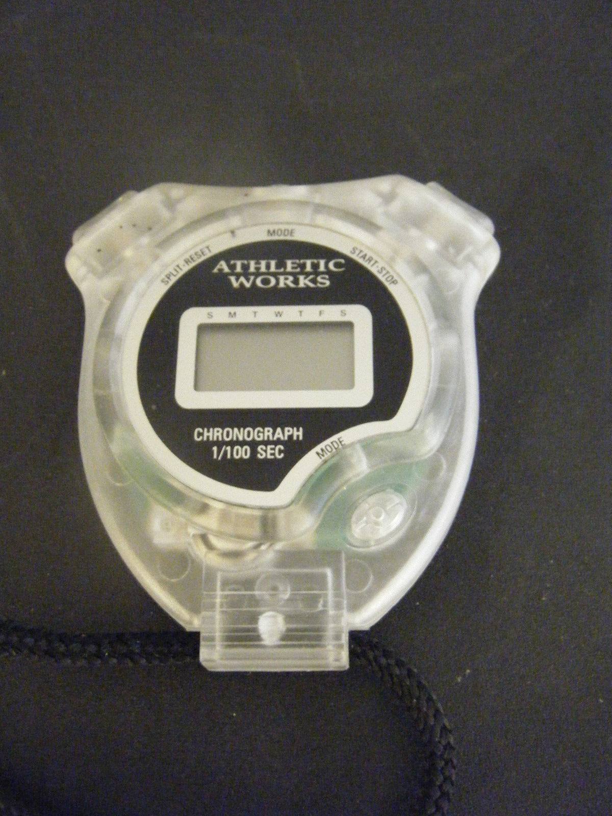 Athletic Works Chronograph 1/100 SEC Stop Watch Stopwatches