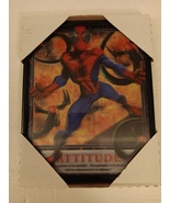 Marvel Spider-Man Attitude 3-D Inspirational Art Print 8 x 10 Framed Art... - $19.99