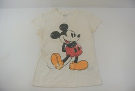 Disneyland Disney World Mickey Mouse T-Shirt Women's Size Small White Vietnam - $16.44