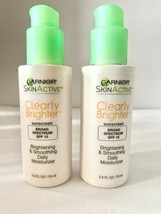 2 Garnier SkinActive SPF15 Brightening Face Moisturizer with Vitamin C, ... - $24.00
