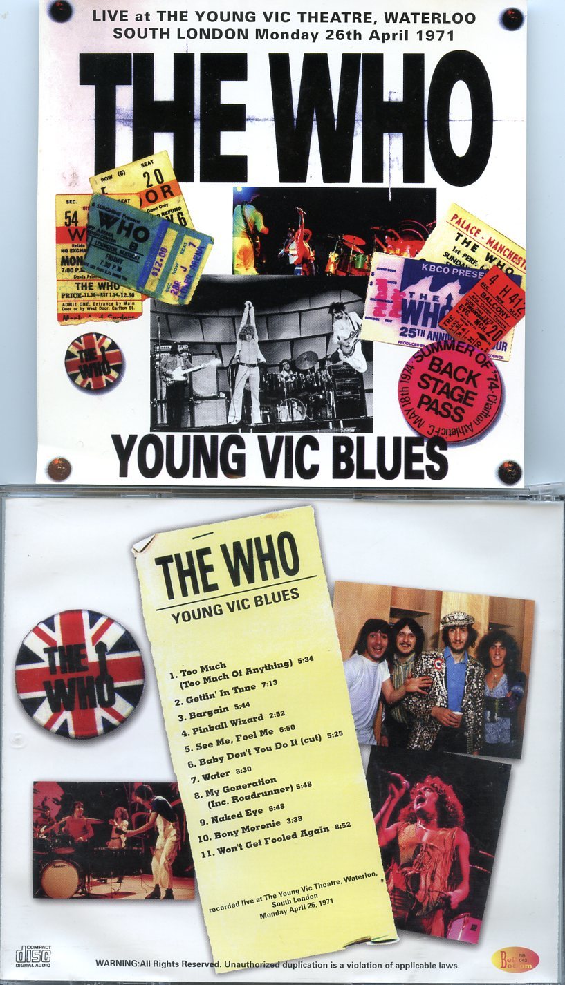 Blues　items　Live　at　The　similar　and　50　The　Young　Who　Vic