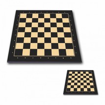 Chess and games shop Muba Tournament 4 Mosaic Board Game - Wooden Handmade  Chess Set - 3,5 inch King - Brown