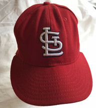 St Louis Cardinals Cap Hat Official On-Field Hat 7 Small Cool Base NEW E... - $14.85