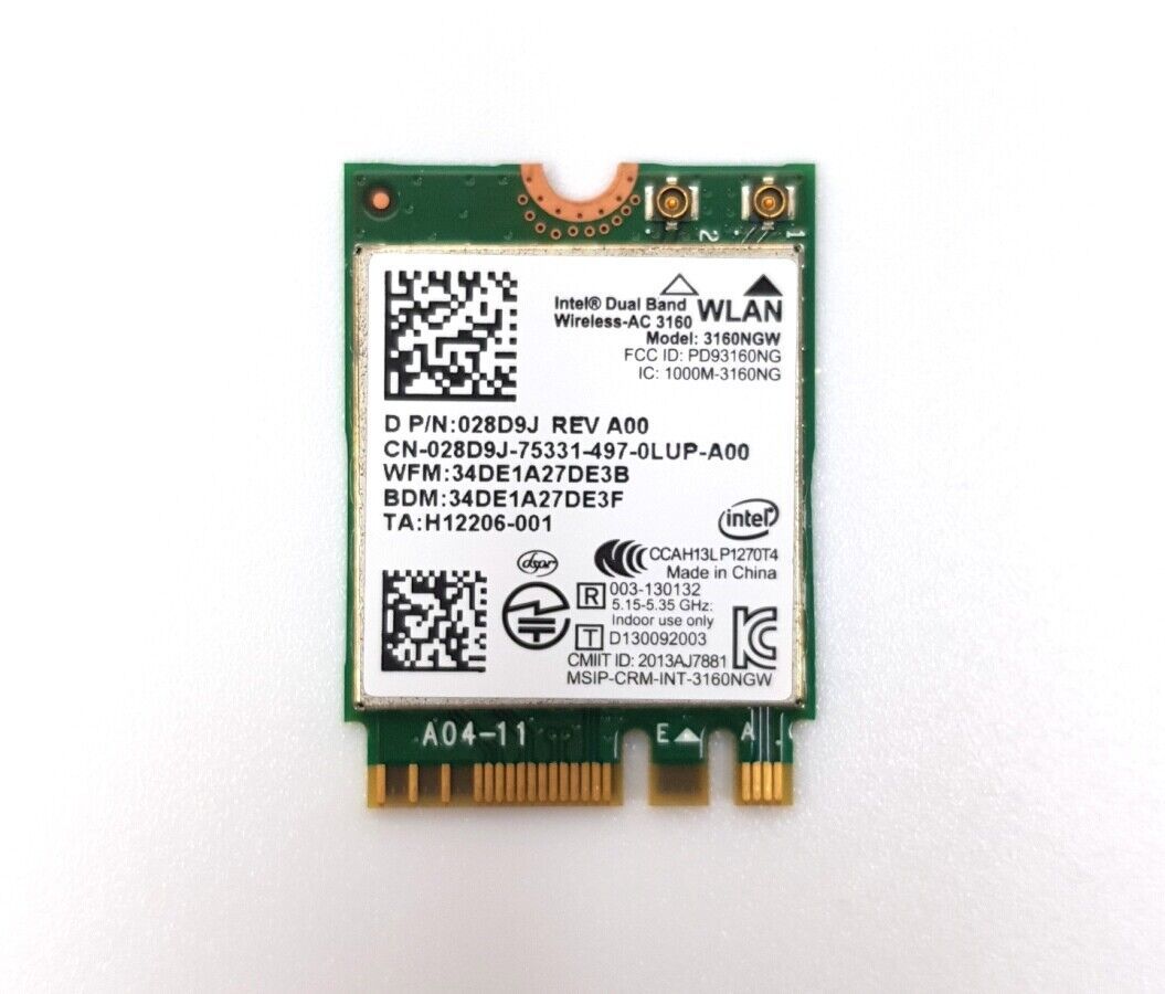 Gigabyte GC-WBAX200 2400Mbps Dual-Band WiFi 6 Bluetooth 5 Combo PCIe  Wireless Network Card