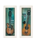 Set Of Two Tune My Heart And I Will Sing 1 White Framed Print Wall Art - $121.49