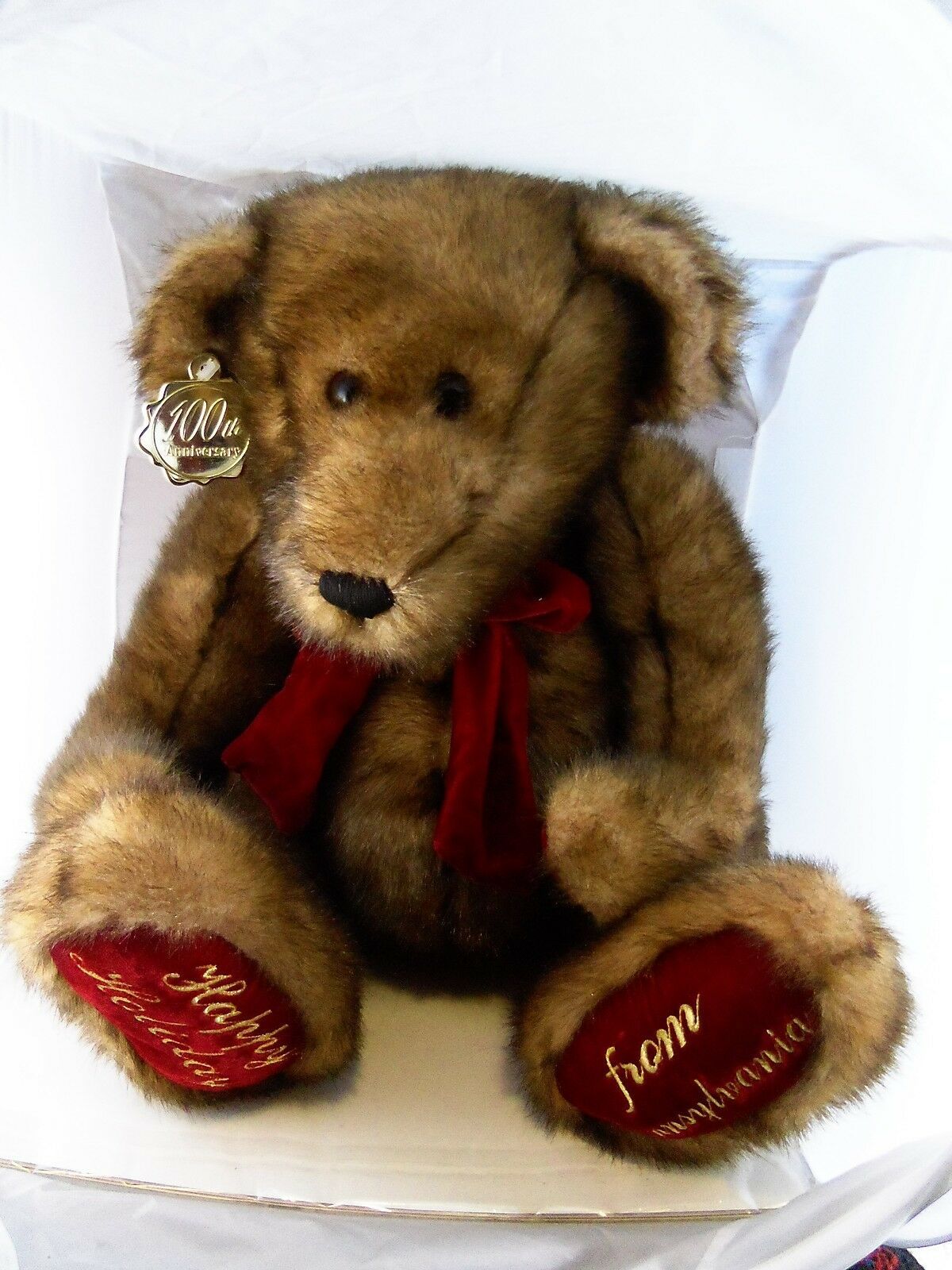 dan dee 100th anniversary teddy bear