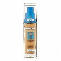 SET OF 2-Maybelline Superstay Better Skin Foundation 80 Rich Tan 1oz, New - $13.16