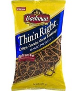 Bachman Thin&#39;n Right Baked Pretzels- Crispy, Crunchy, Great Tasting 9 oz... - $30.68+