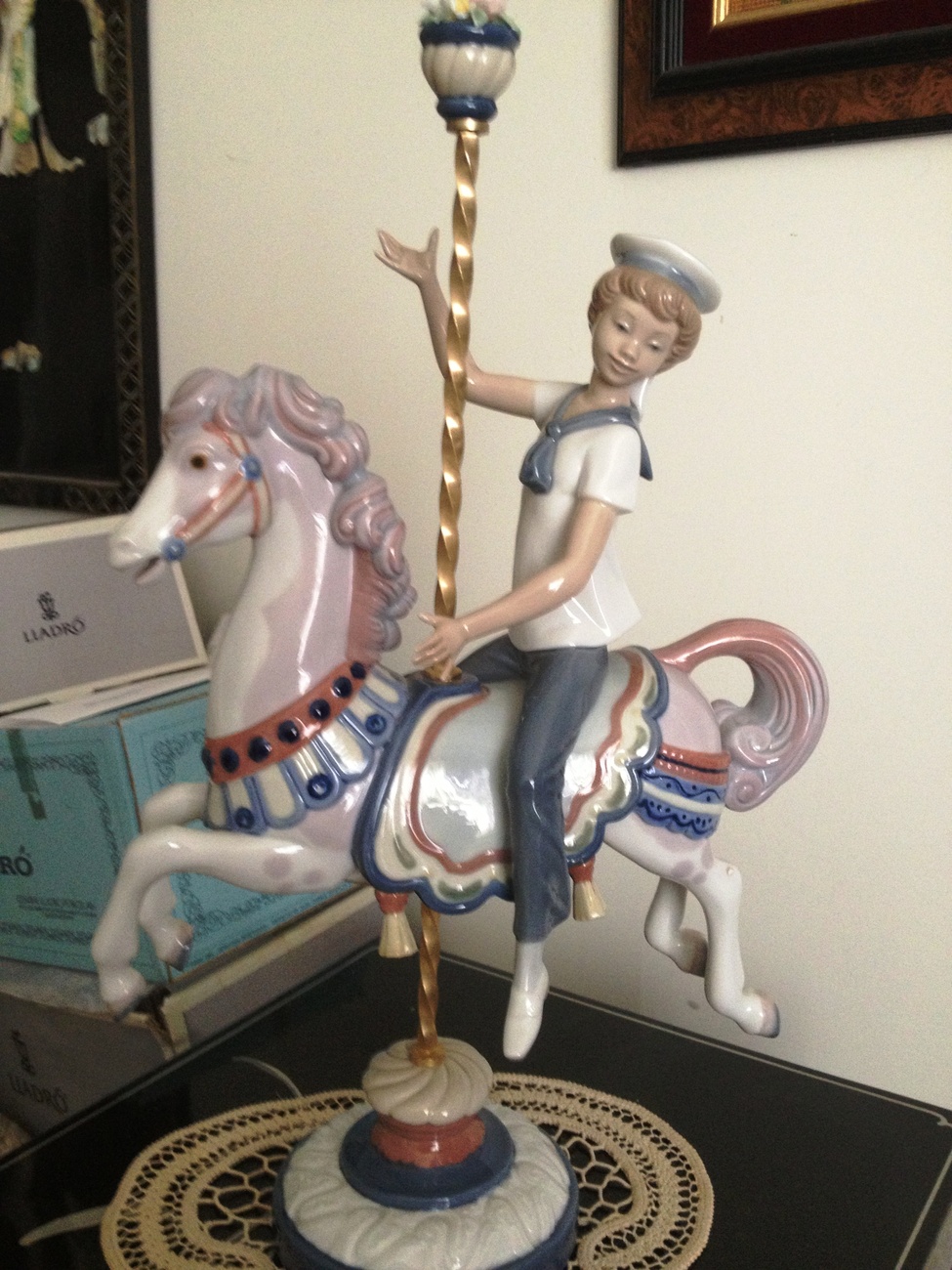 Lladro Boy on Carousel Horse # 1470 ~ Retired and 10 similar items