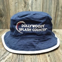 DOLLYWOOD Splash Country Tennessee Bucket Hat Souvenir Child/Youth Navy ... - $12.32
