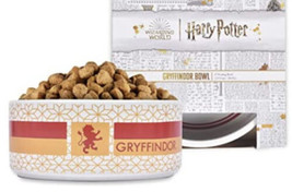 Harry Potter Ceramic Dog Food Bowls, 6”Dog Gryffindor Design Dishwasher ... - $16.82