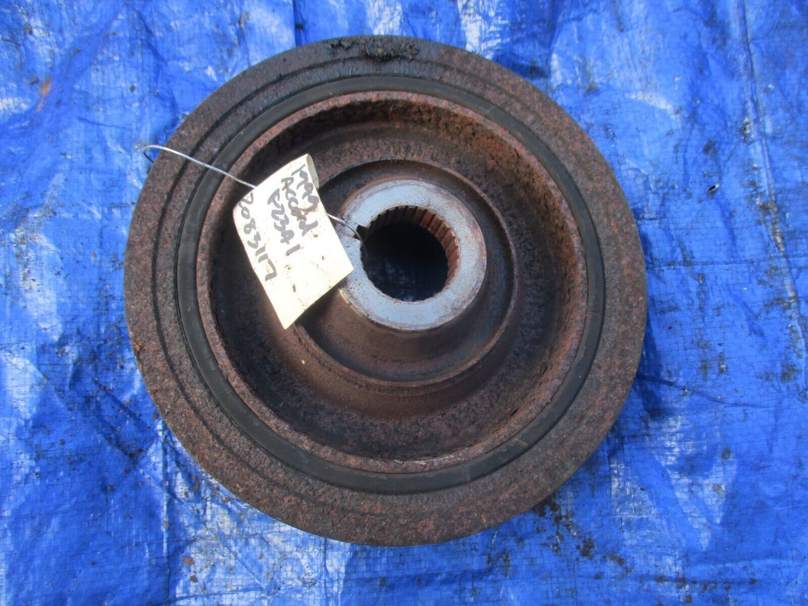 9802 Honda Accord F23A1 OEM crankshaft pulley F23 OEM VTEC harmonic