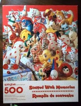 500 Pc Springbok Jigsaw Puzzle Stuffed With Memories  PZL 2492 1950&#39;s Toys - $14.84