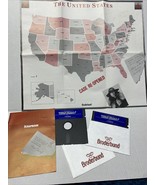 Where in The U.S.A. is Carmen Sandiego? - Floppy Disk, Map, Book (1986) ... - $19.30
