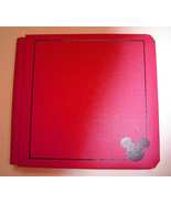  Creative Memories Disney Scrapbook Album 7x7 Red with Mickey Mouse - $22.99