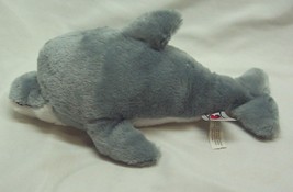 Ganz Webkinz Soft Gray Bottlenose Dolphin 11" Plush Stuffed Animal Toy - $14.85