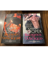 Karina Cooper: Blood of The Wicked / Sacrifice The Wicked. Lot Of 2 PB B... - $7.85