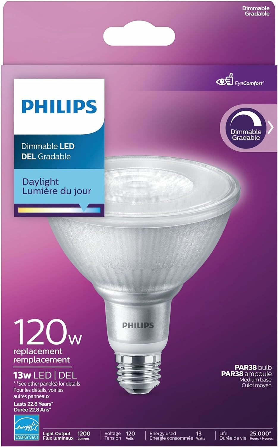 Philips 415760 50-Watt Halogen Indoor Flood MR16 GU10 Base 120-Volt Light  Bulb, 6-Pack