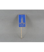 Vintage Summer Olympics Pin - Moscow 1980 Official Logo - Stick Pin  - $15.00