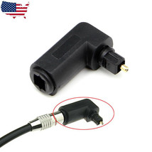 90 Degree Digital Optical Audio Cable Adapter Male to Female Right Angle... - $14.99