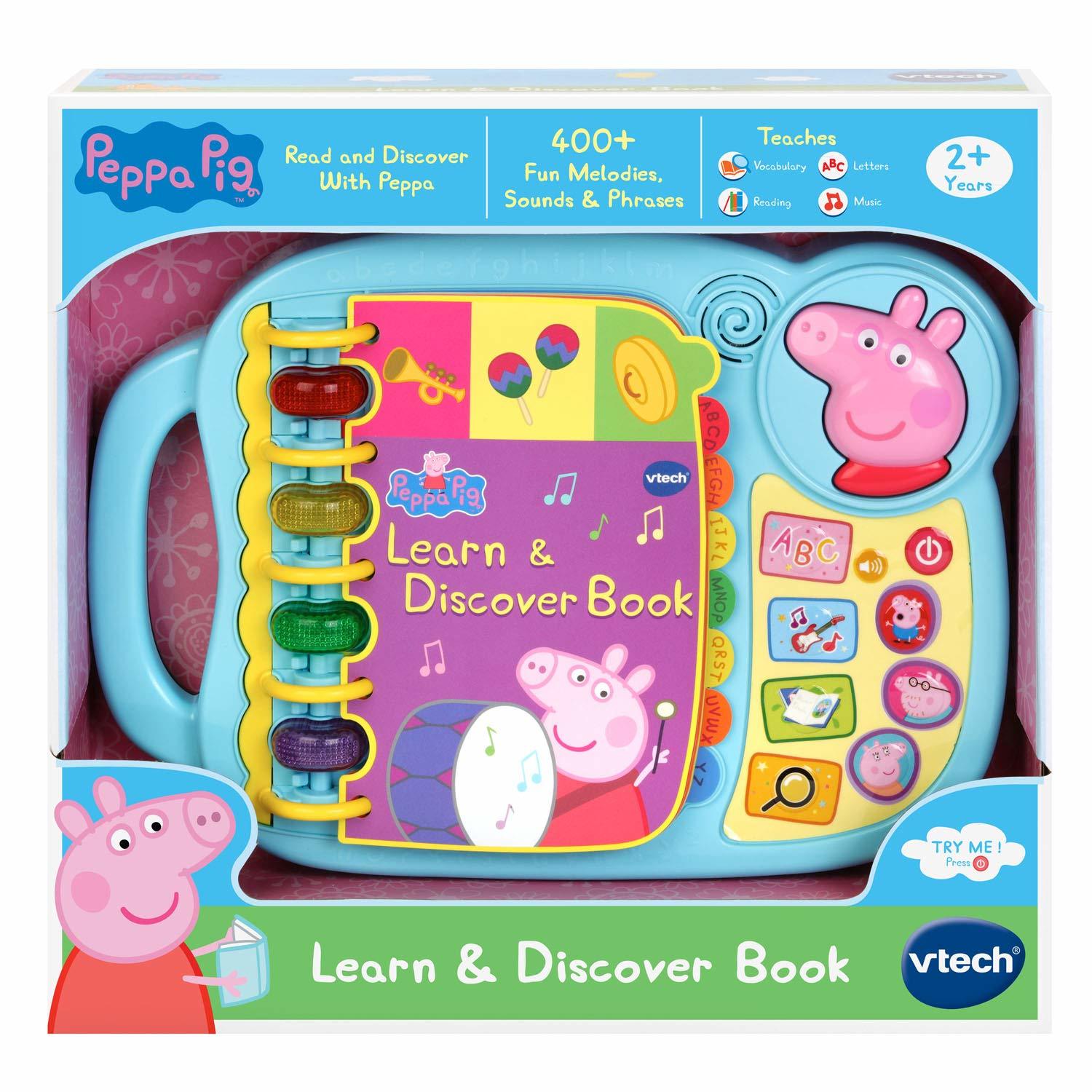 VTech Musical Rhymes Book, Red 1.74 x 8.76 x 7.48 inches