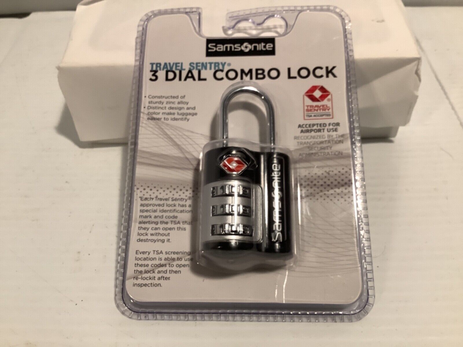 samsonite-3-dial-combo-lock-airport-use-travel-sentry-flying-locks