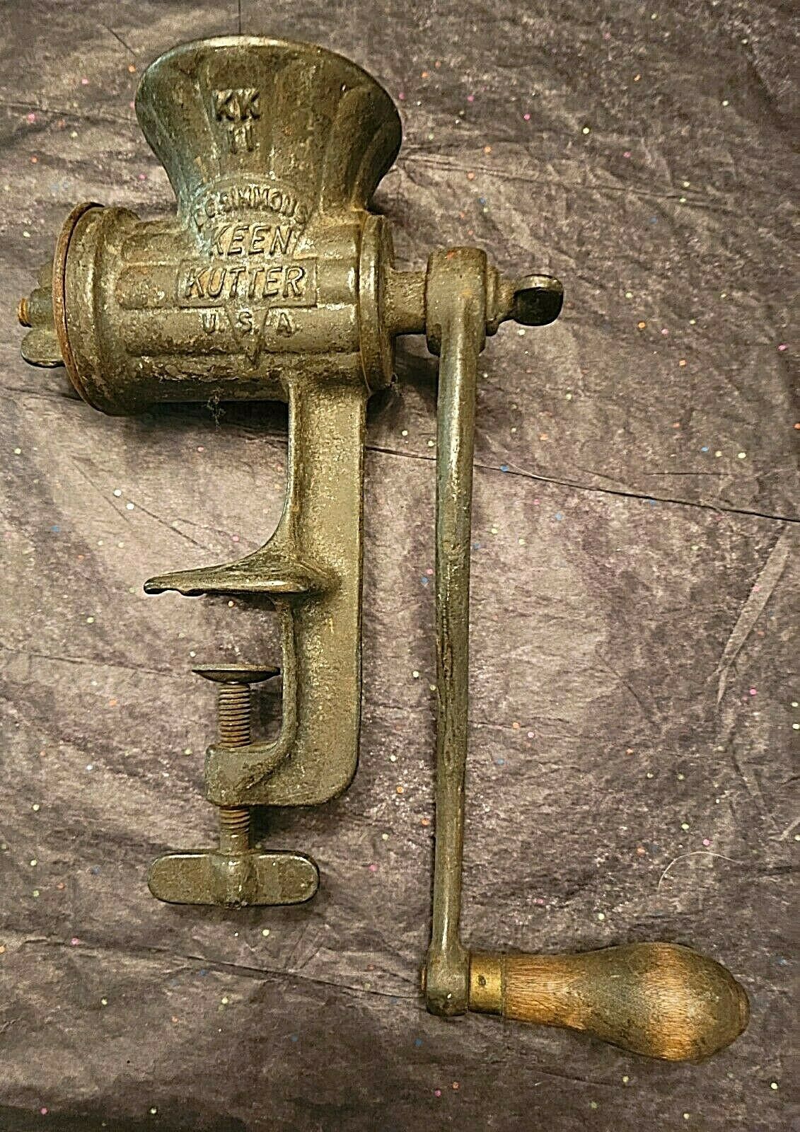 VINTAGE KEEN KUTTER MEAT GRINDER KK 11 E.C. SIMMONS Vintage