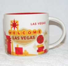 2014 Starbucks Welcome To Las Vegas Coffee Mug Guc - $19.99