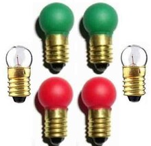 Switch Track BULBS Set 2 ea. 1447 432G 432R for Lionel Marx O O27 Gauge Train - $16.79