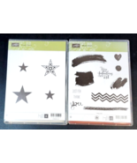 Set of 2 Stampin Up, Work of Art and Simply Stars - $29.69