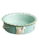 Carmel Ceramica PCBS3004 Cat Food/Water Bowl, Sky Blue - $34.64
