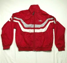 The Ohio State University Jacket Mens M Champion Red Full Zip Chest Logo... - $28.04