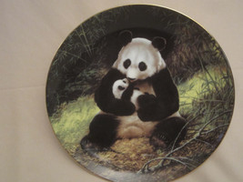 Panda Collector Plate Will Nelson Last Of Their Kind Endangered Species Wildlife - $19.99