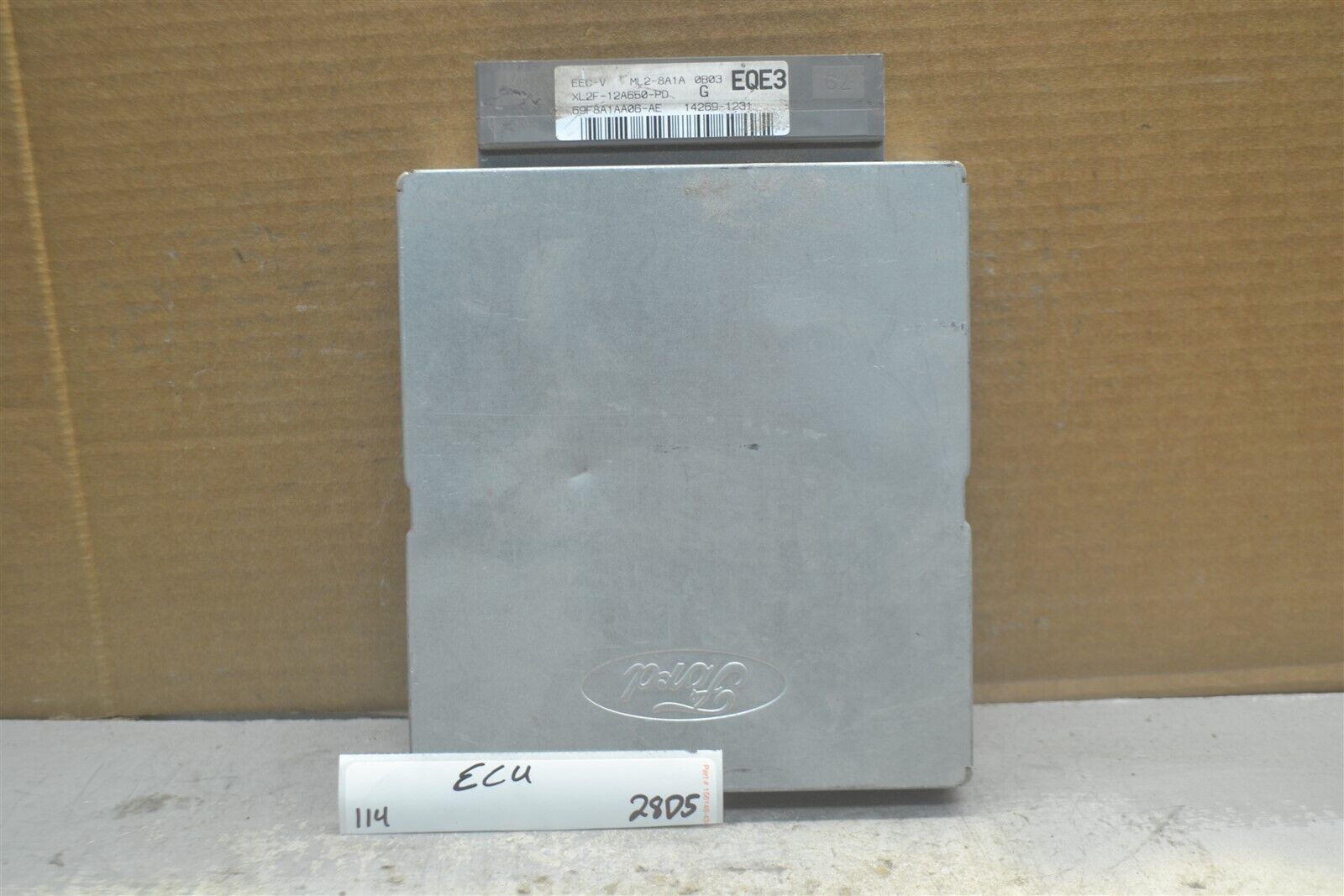 1999-2001 Ford Explorer AT Engine Control Unit ECU XL2F12A650PD Module 114-28D5 - $11.99