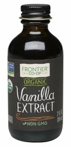 Frontier Organic Vanilla Extract, 2 Ounce - $17.39