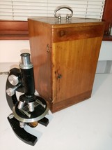 An item in the Antiques category: Nachet Paris Microscope | Vintage Microscope | Original Box