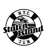 Staten Island Ferry Sticker R2085 - $1.45