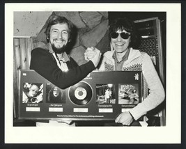 1980s RUSS BALLARD &amp; JOHN STANLEY Vintage Original Photo ARGENT LEAD SIN... - $9.85