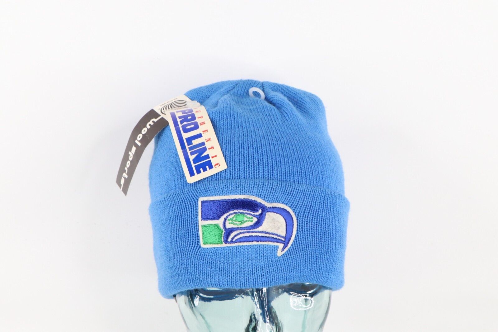 Seattle Seahawks, Accessories, Vintage Seattle Seahawks Beanie Pom Pom Knit  Hat