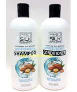 2x ProoSilkSalon Moisturizing Shampoo &amp; Conditioner Moroccan &amp; Coconut o... - $19.60