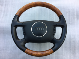 Audi A6 C5 OEM Multifunction Leather & Wood steering wheel  - $275.00