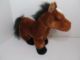 Webkinz Brown Arabian Horse HM101 No code 8" Plush Stuffed Animal  - $14.85