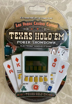WORKS! MGA Entertainment TEXAS HOLD‘EM Poker Showdown Electronic Handheld  Game
